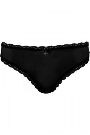 Killstar She Bites Encaje Panty [B] Negros | 16738-DBNR