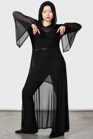 Killstar Sheer Mystery Cloak [B] Rosas | 07286-AHOQ