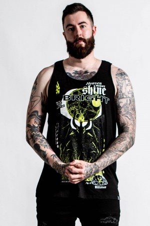 Killstar Shine Bright Vest Negros | 61397-QGJA
