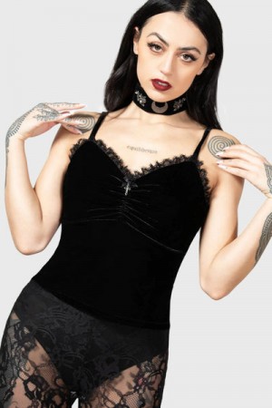 Killstar Sorrow For Sin Top Negros | 06821-HWRQ