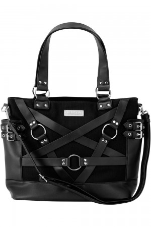 Killstar Star Crossed Handbag Negros | 90762-WEBA