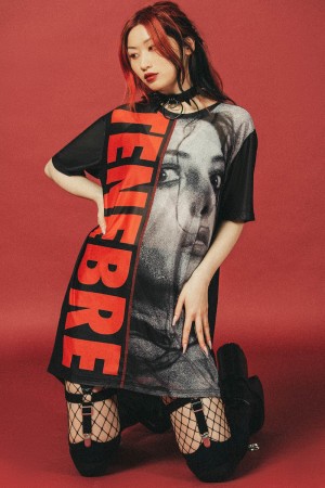 Killstar Tenebre Mesh Top Negros | 98654-RKSG