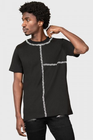 Killstar Thieves Eve T-Shirt Negros | 03452-NVIG