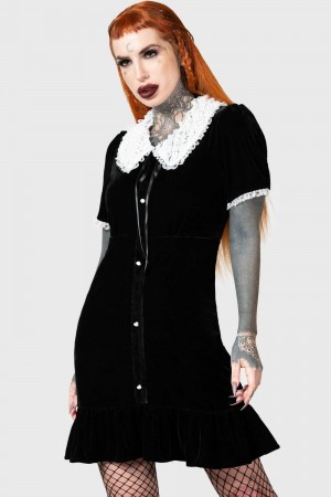Killstar Trick N' Treat Vestido Negros | 46291-VTMS