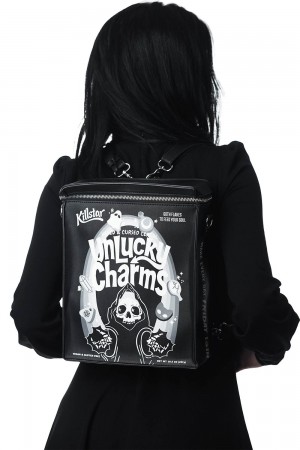Killstar Unlucky Backpack Negros | 76380-EXAR