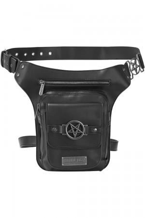 Killstar Ursula Holster Bag Negros | 05769-FZGL