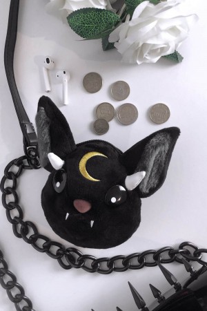 Killstar Vampir Coin Purse Negros | 07583-KWHF