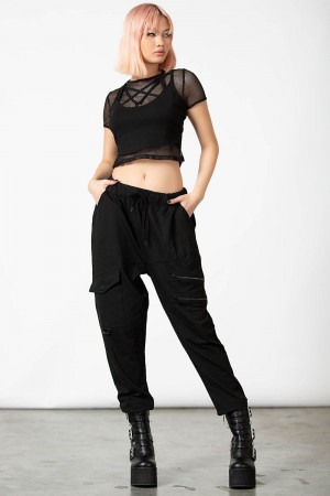 Killstar Vernon Joggers Negros | 80752-BUWR
