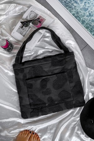 Killstar Xtreme Beach Towel Bag Negros | 38524-IAED