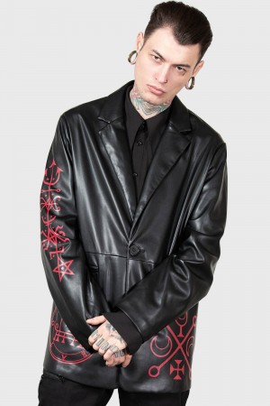 Killstar Zepar Jacket Negros | 16759-EMPB