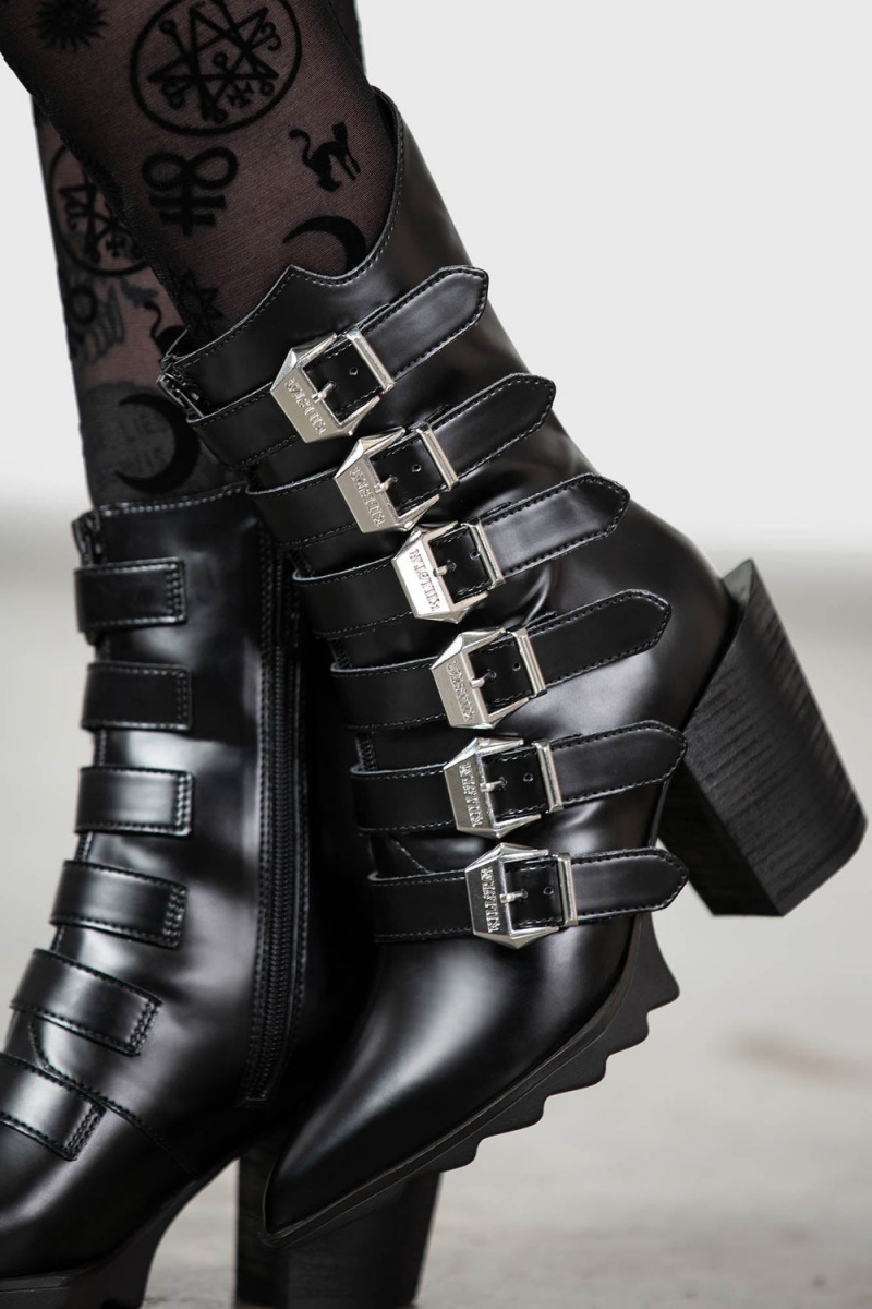 Killstar 2 The Point Boots Negros | 40168-VDPU