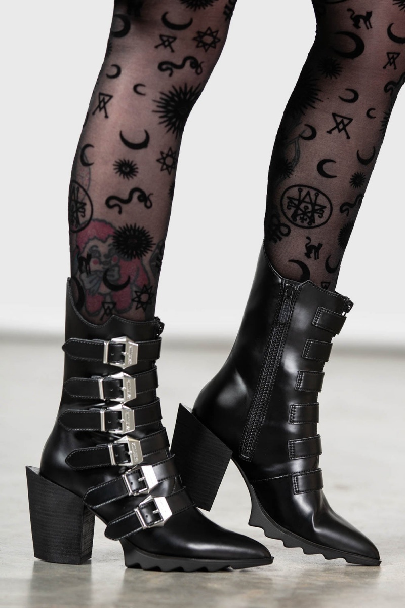 Killstar 2 The Point Boots Negros | 40168-VDPU