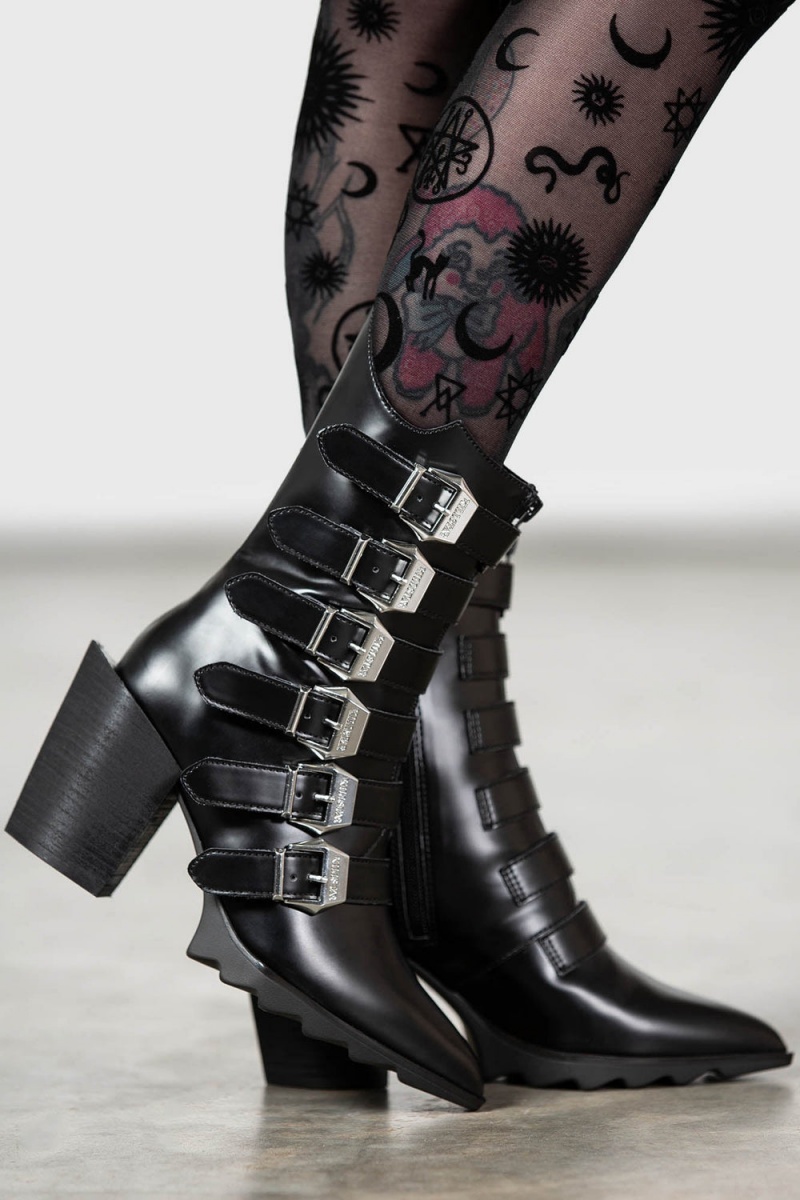 Killstar 2 The Point Boots Negros | 40168-VDPU