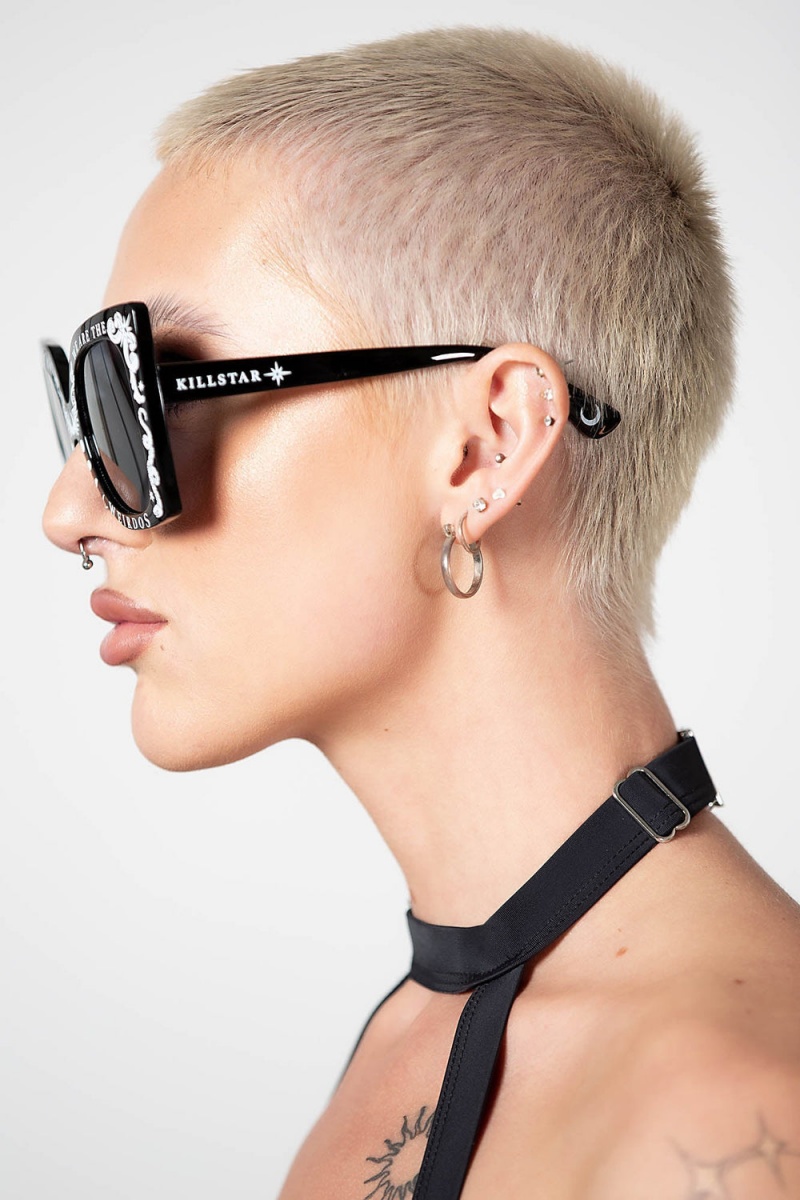 Killstar Alchemy Sunglasses Negros | 10324-RMDY