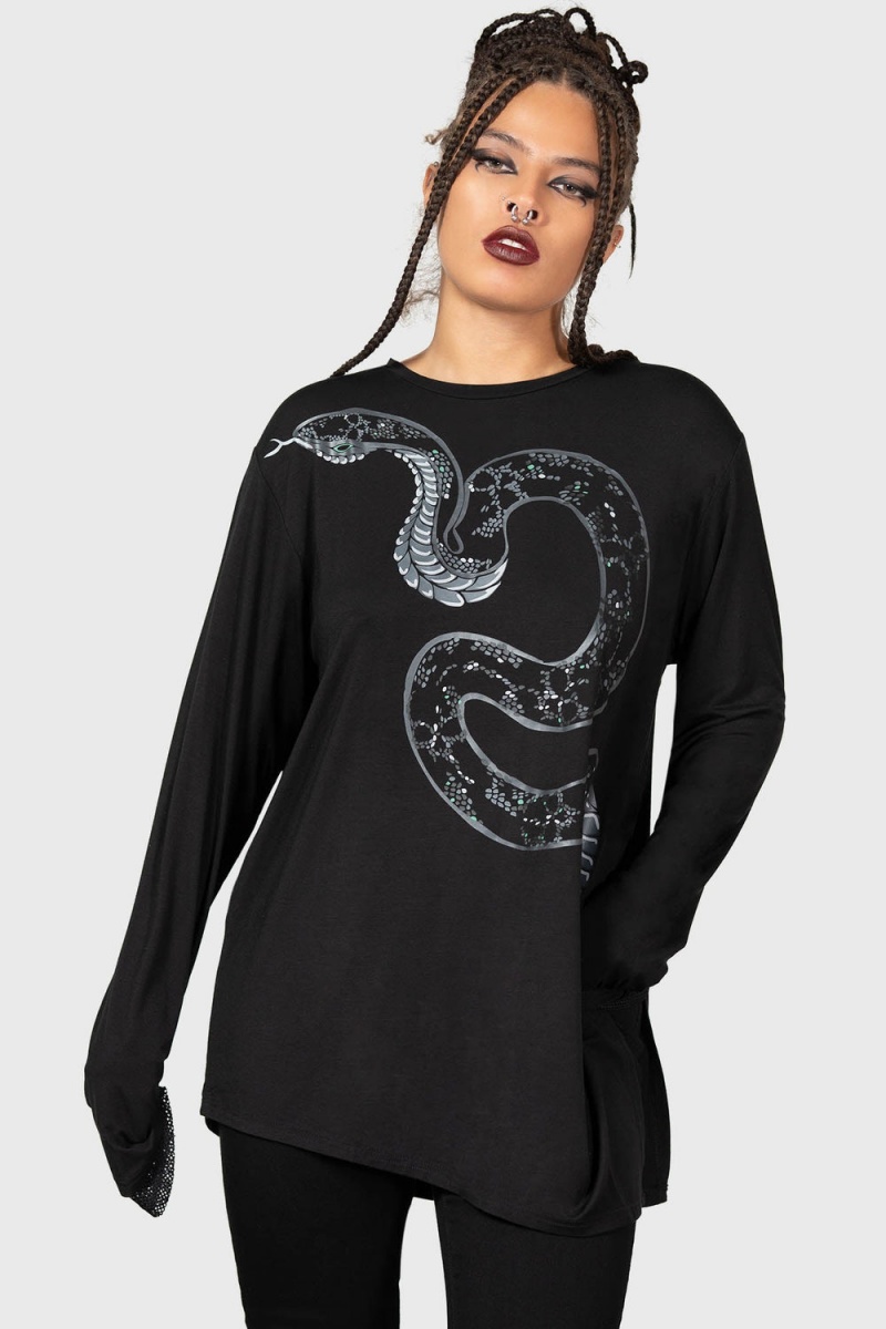 Killstar Aniliidae Top Negros | 27341-NTPG