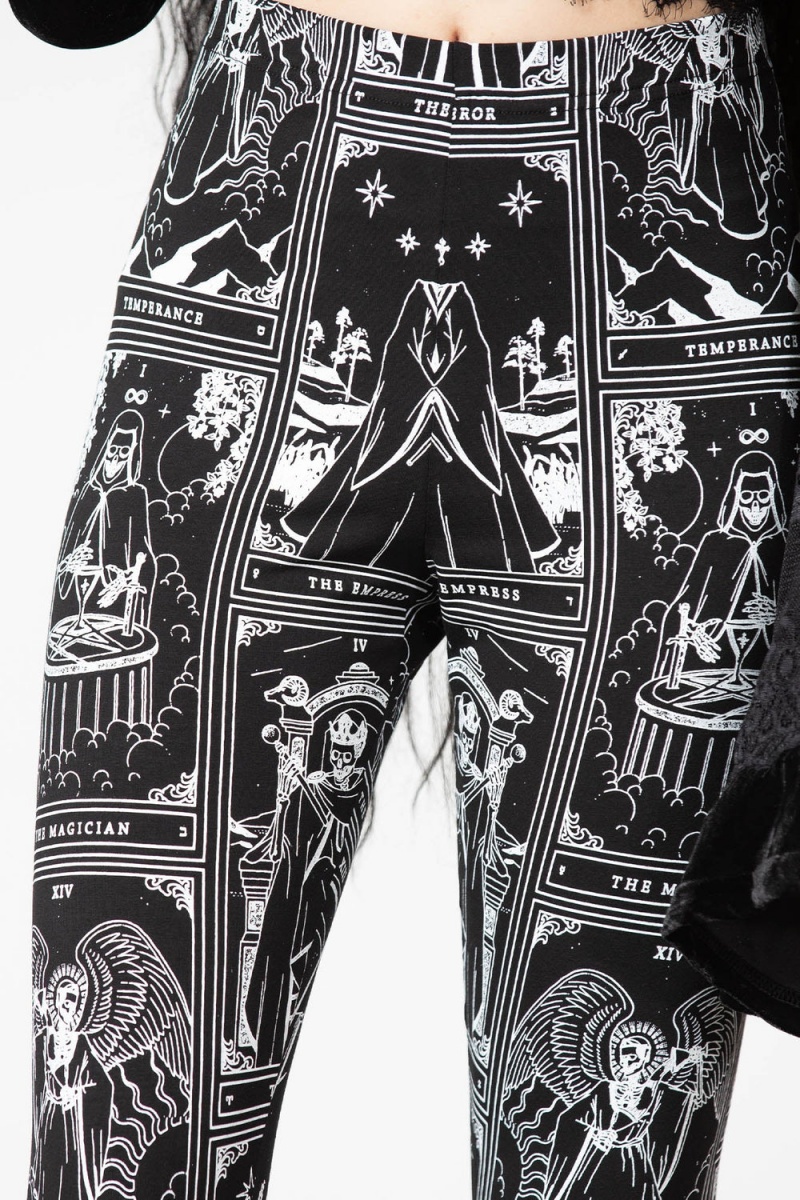 Killstar Artisan Leggings Negros | 12967-OQSW