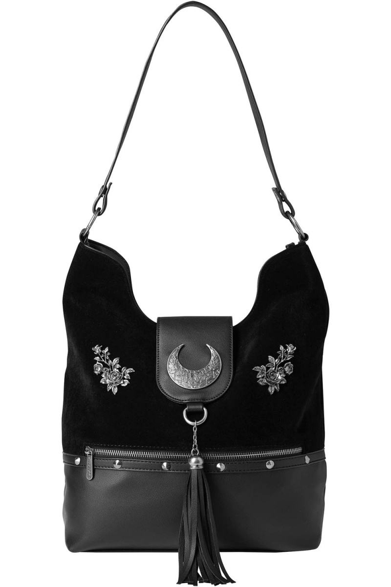 Killstar Astral Aura Handbag Negros | 02419-ZNXM