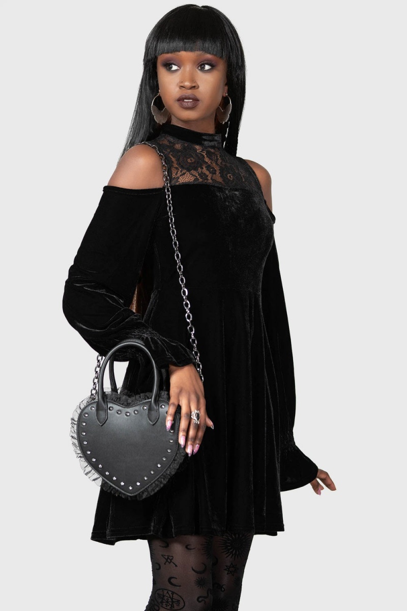 Killstar Babydoll Handbag Negros | 92138-FTQP