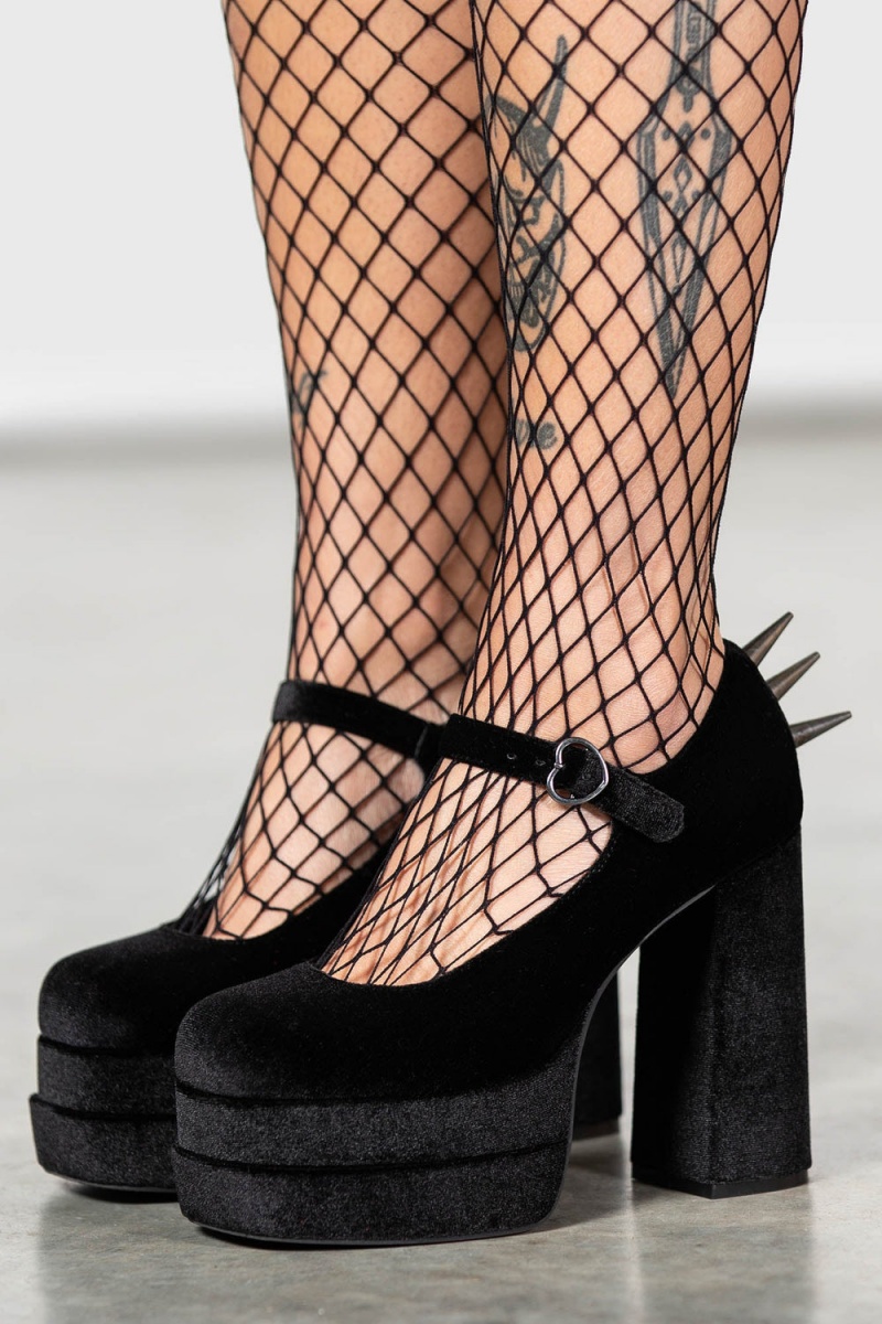 Killstar Basilisks Pumps Negros | 92534-EWKM