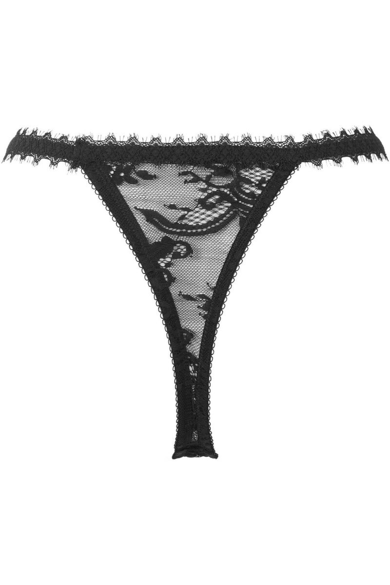 Killstar Be Veiled Encaje Panty Negros | 83906-QYEH