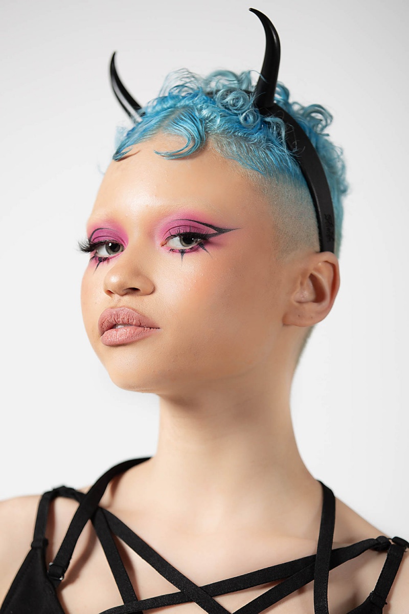 Killstar Beast Headband Negros | 30428-FDRQ