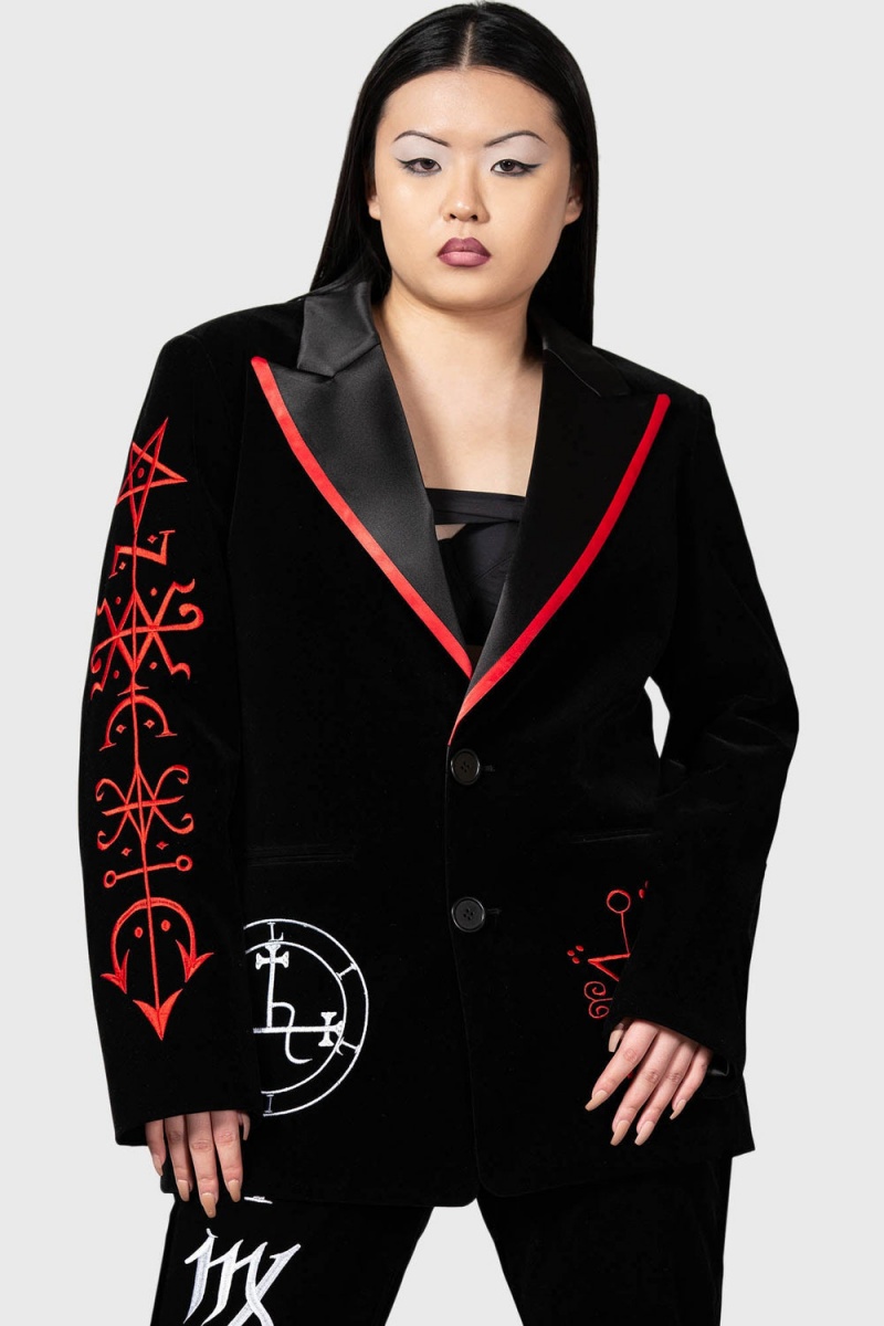 Killstar Beelzebub Jacket Negros | 02315-LXMW