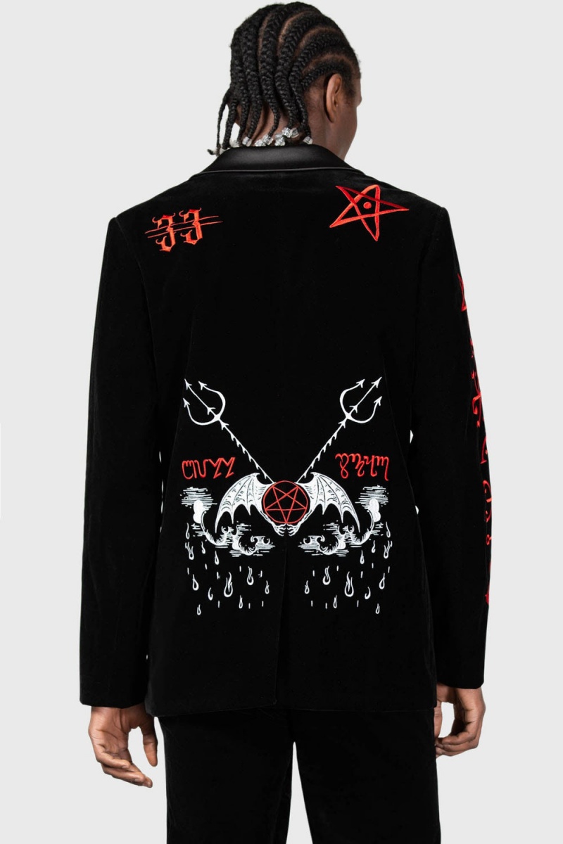 Killstar Beelzebub Jacket Negros | 04186-NLKO
