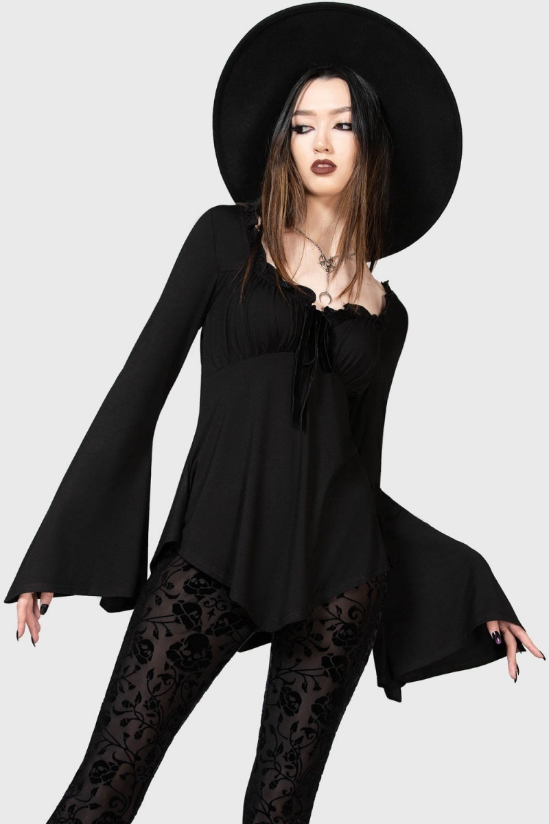 Killstar Birch Top Negros | 46182-BLQN