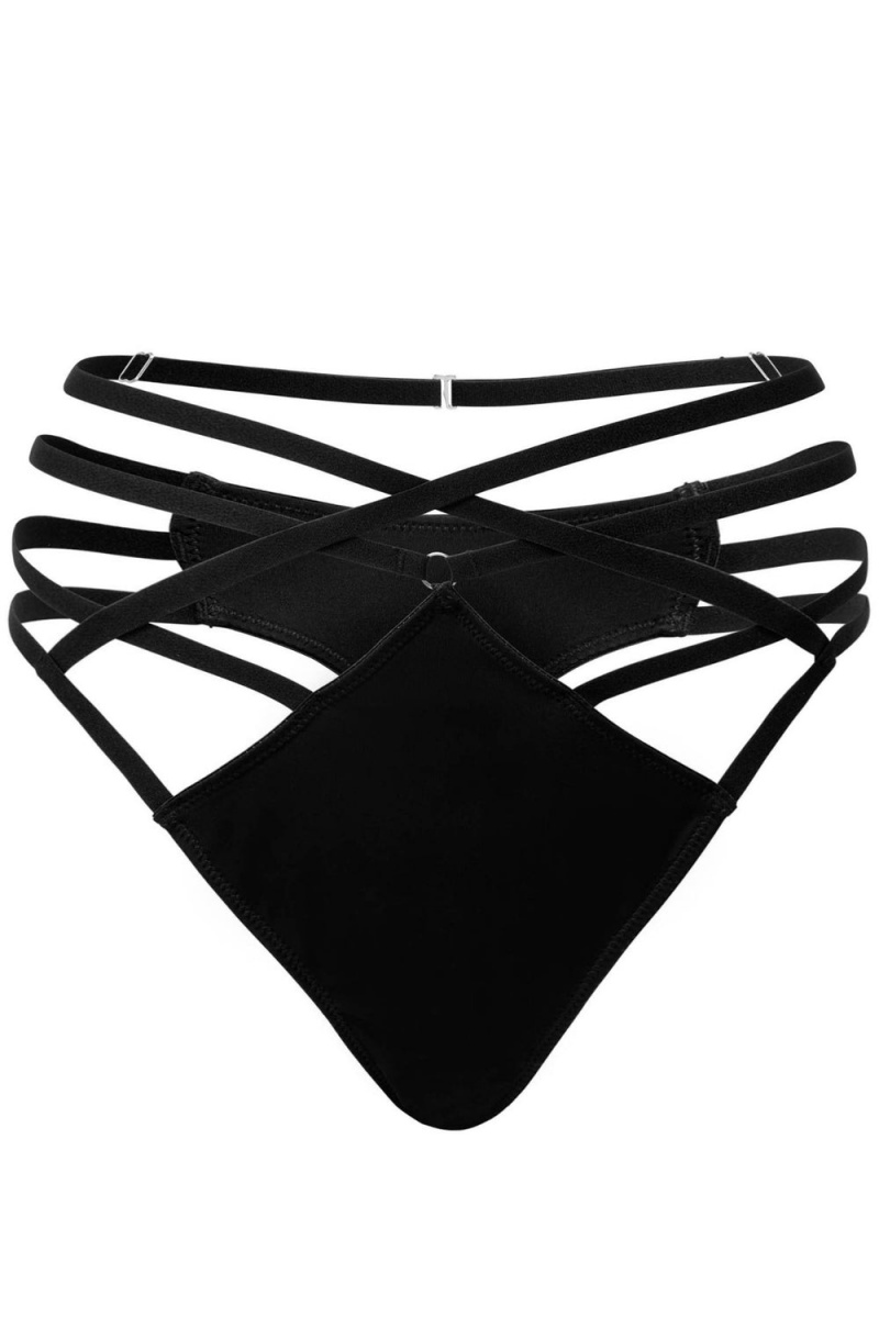 Killstar Cage Effect Panty Negros | 09382-KIDE