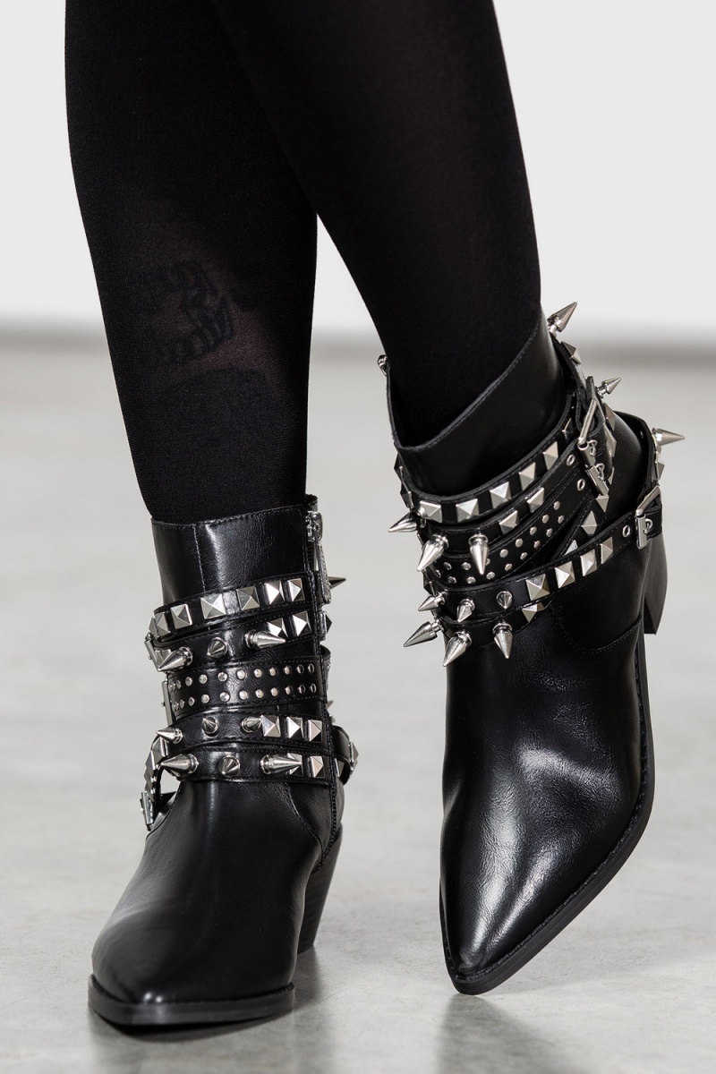 Killstar Callista Boots Negros | 04867-URPI