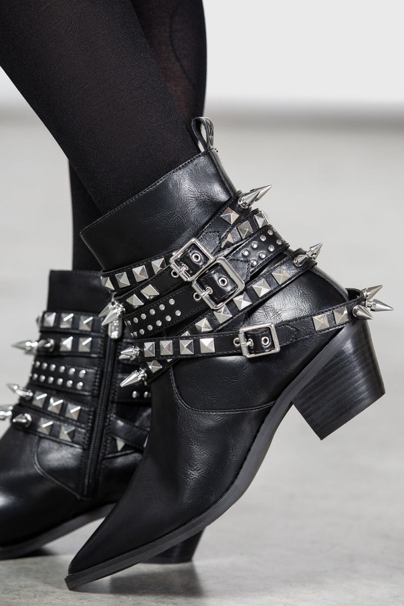 Killstar Callista Boots Negros | 04867-URPI