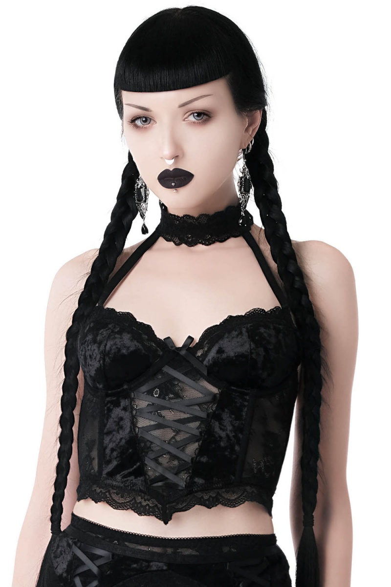 Killstar Cardinal Sins Bralet Negros | 64709-WFPM
