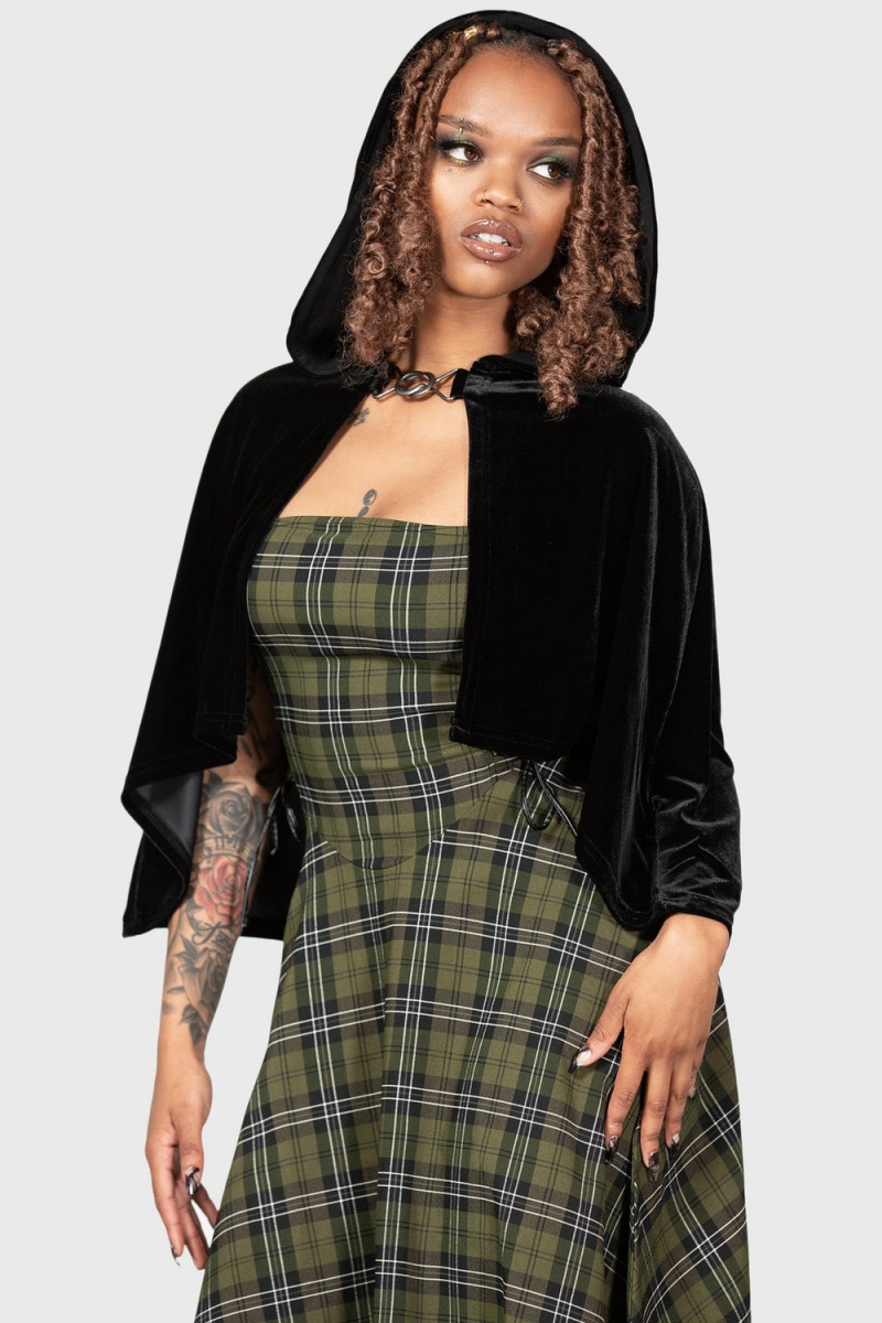 Killstar Caylley Cloak Negros | 07239-BWPL