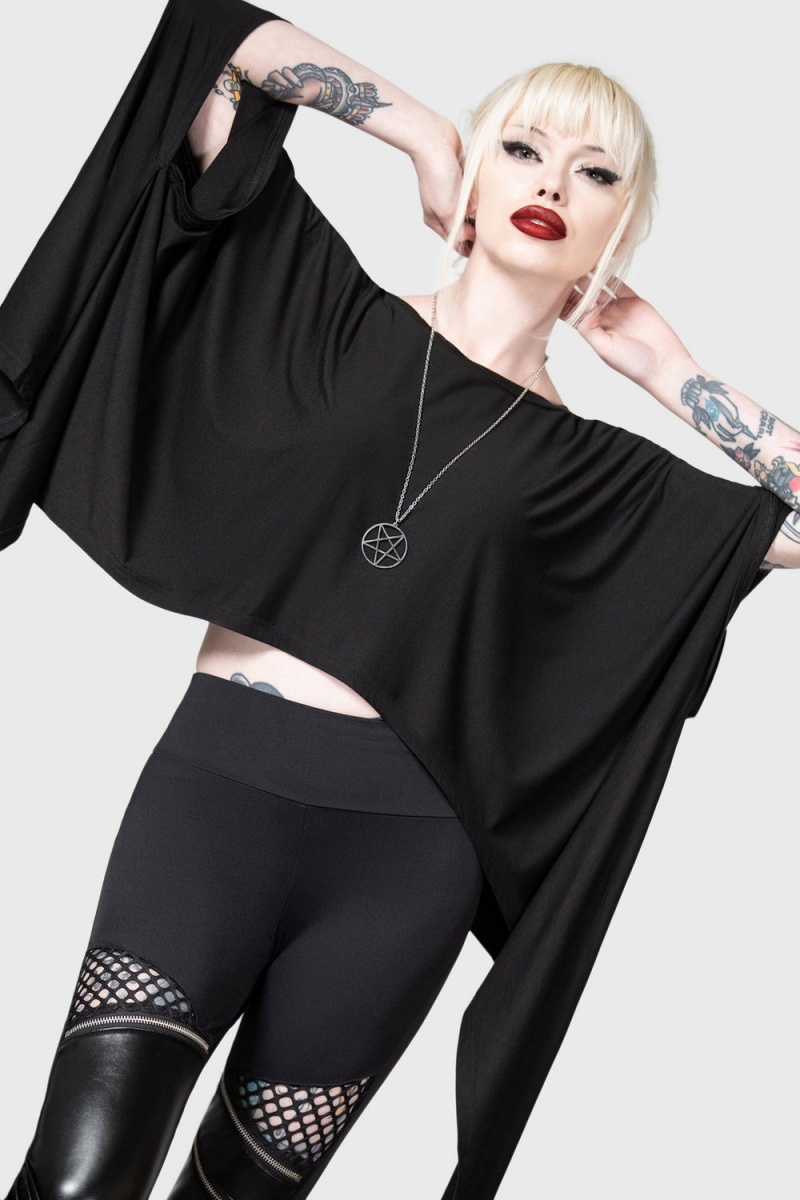 Killstar Celestial Bodies Top Negros | 17308-NMEW