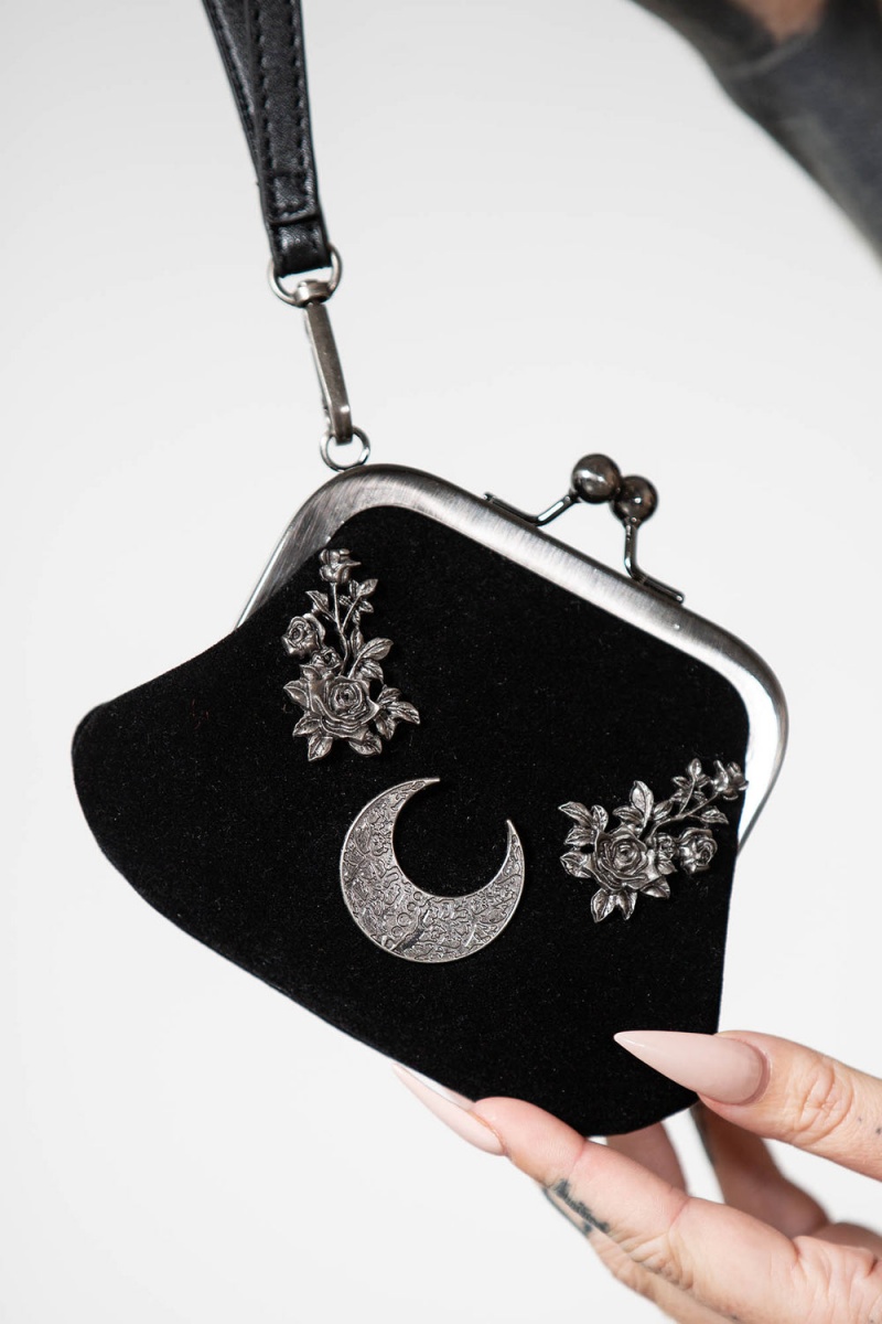 Killstar Celestial Coin Purse Negros | 50698-ZWYC