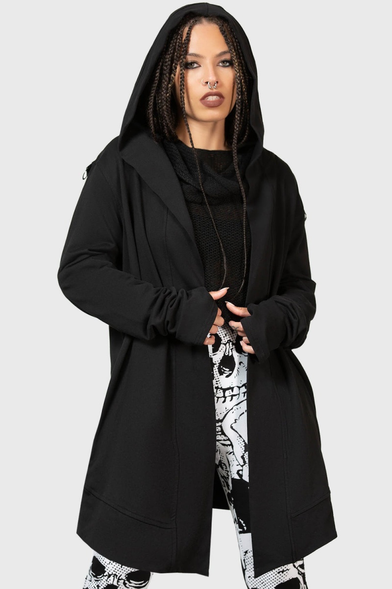 Killstar Corentine Cardigan Negros | 28013-JIFL
