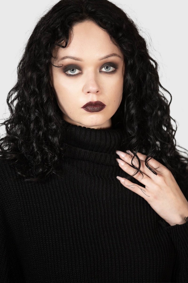 Killstar Corvus Sueter Negros | 59048-BDOR