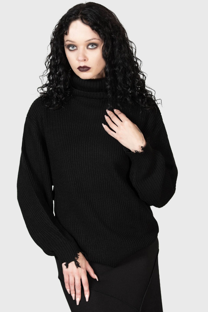 Killstar Corvus Sueter Negros | 59048-BDOR