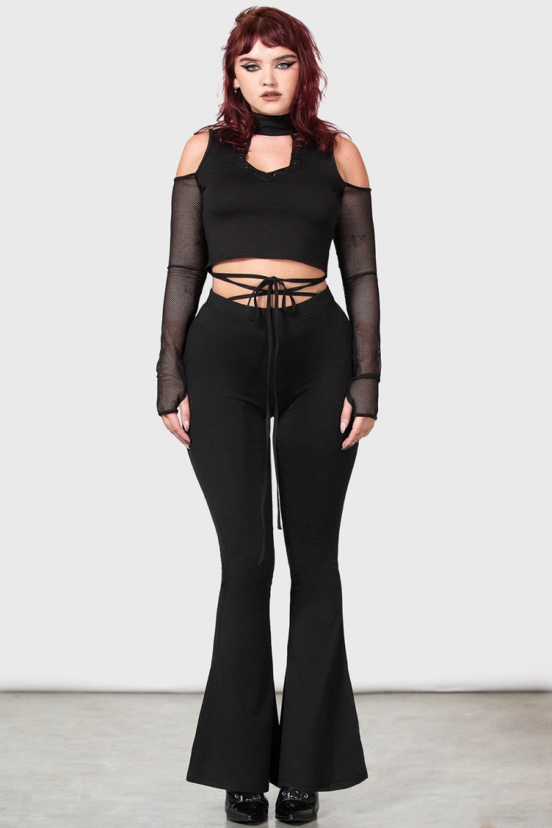 Killstar Creep Dawn Flares Negros | 96704-VKXL