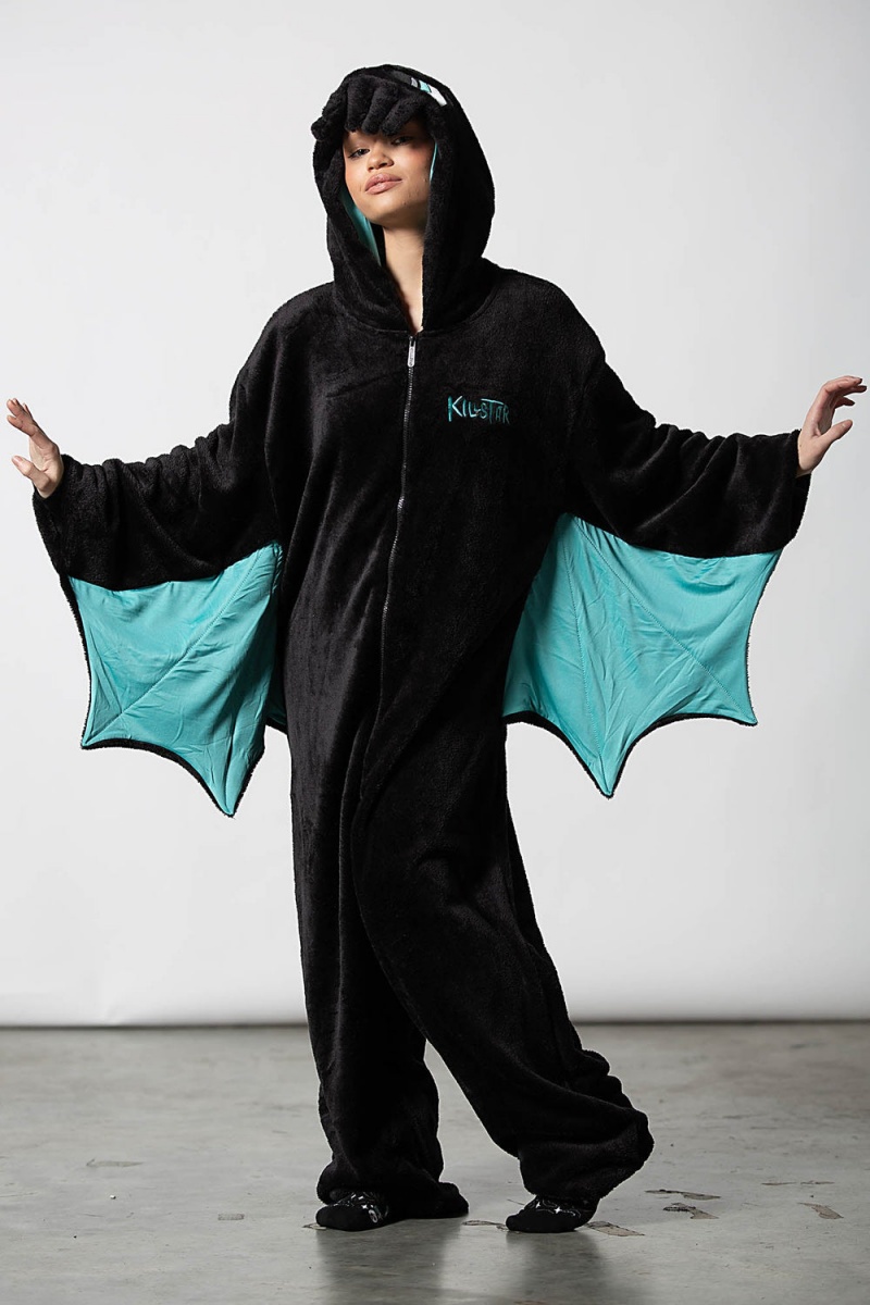 Killstar Cthulhu Onesie Negros | 26719-XFHG
