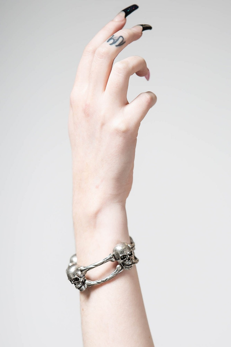 Killstar Curse On U Bracelet Plateados | 42781-ABLN