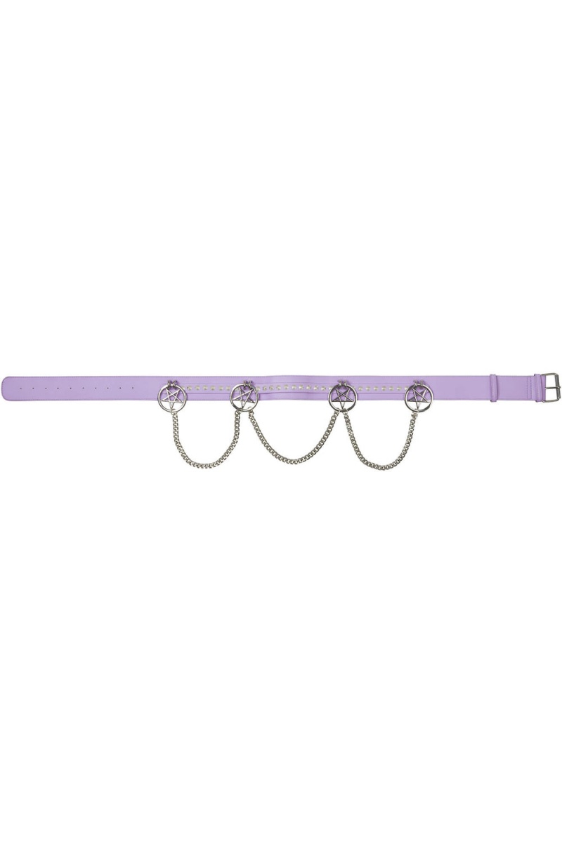 Killstar Curses Belt [LILAC] Lilac | 61850-PREV