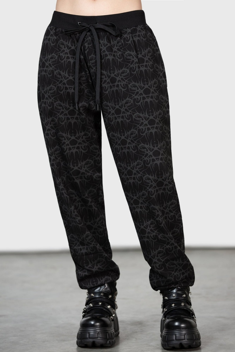 Killstar Cyborg Cell Joggers Negros | 98402-GMOQ