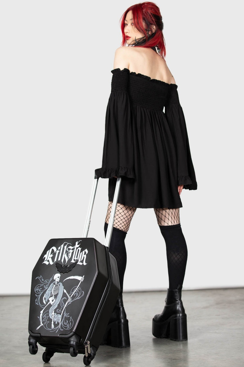Killstar Danse Macabre Carry Case Negros | 36817-YJIP