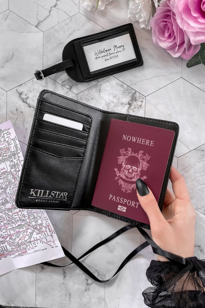 Killstar Danse Macabre Travel Set Negros | 89371-SCPR