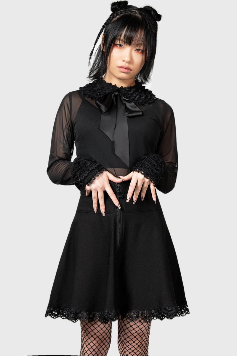 Killstar Dark Harvest Top Negros | 89072-MRUL
