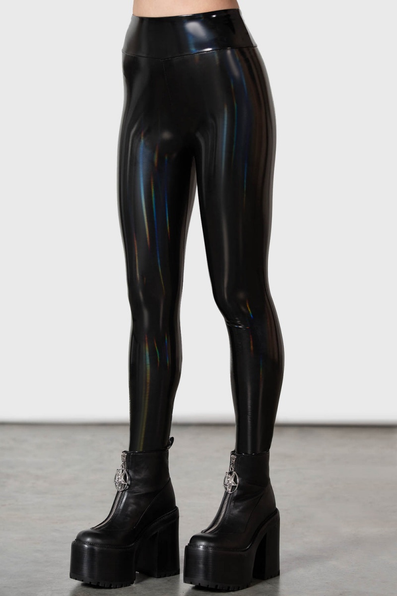 Killstar Darkwaves & Raves Leggings Rainbow | 19846-PTHO