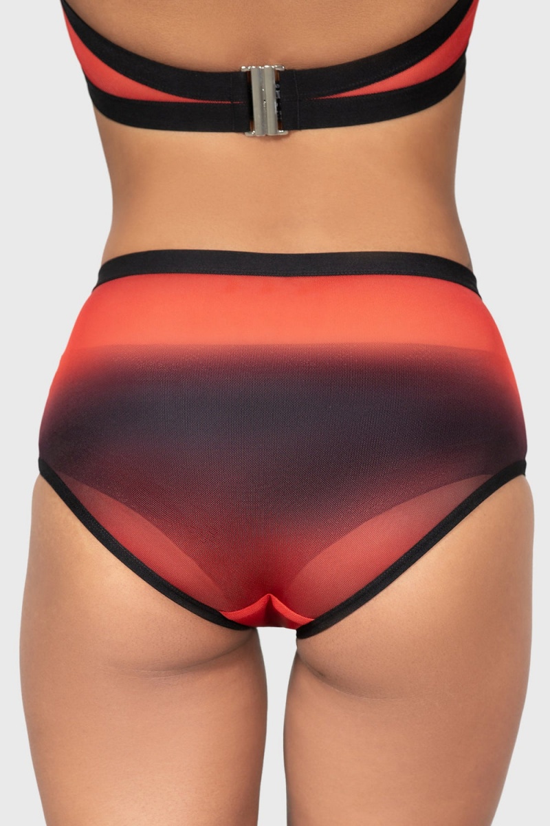 Killstar Dazzling Performance Panty Rojos | 52714-XJSI
