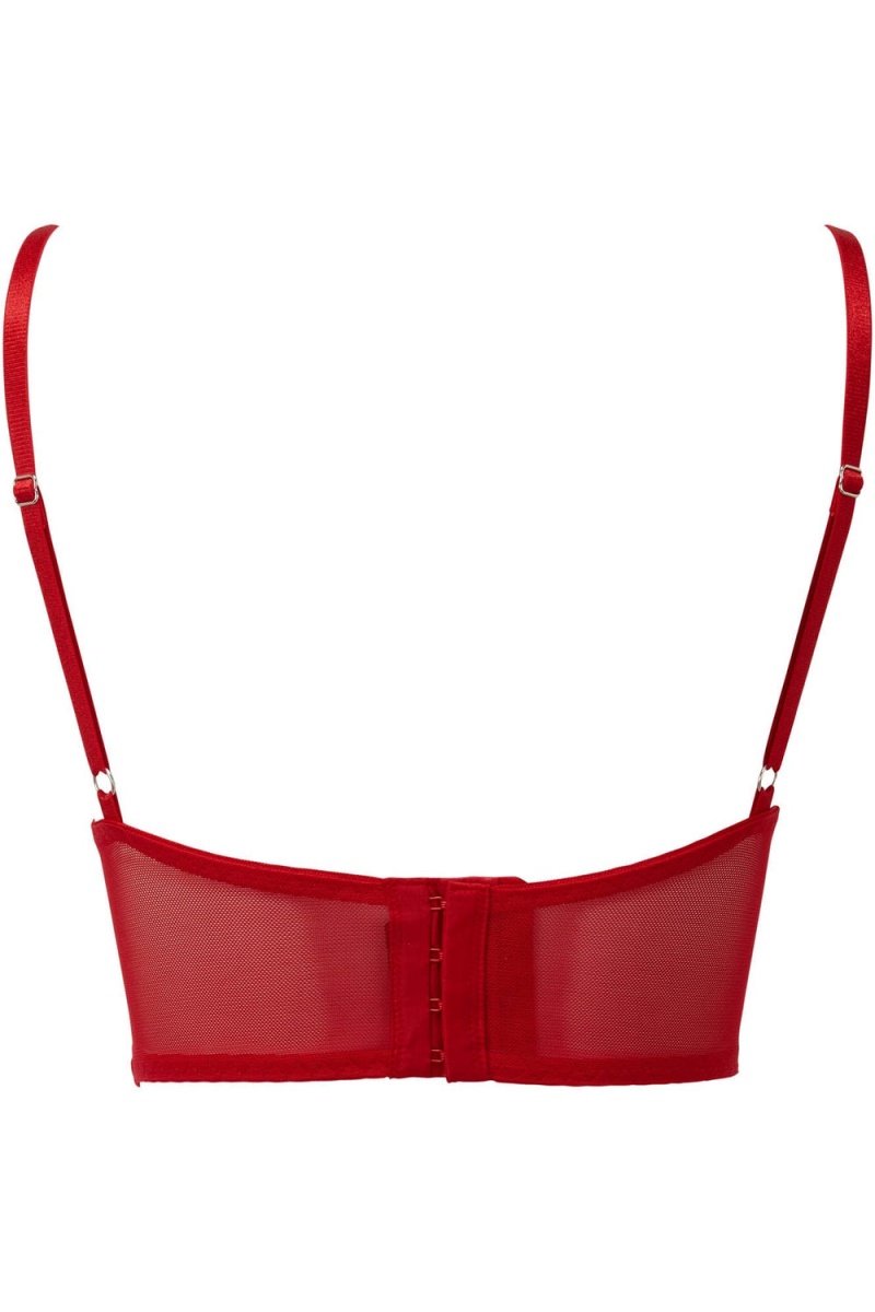 Killstar Deadly Attraction Bra [SCARLET] Rojos | 30672-IRDG