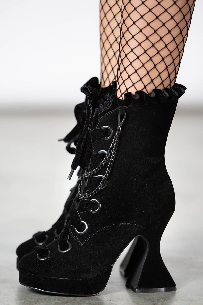 Killstar Deadly Twin Boots Negros | 07984-FGKB